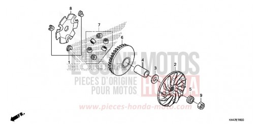 COTE SECONDAIRE NSC110MPDK de 2019
